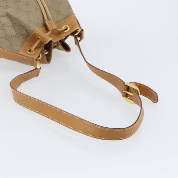 GUCCI GG Canvas Shoulder Bag Beige Gold 001 854 1627 Auth ep10612 - Picture 7 of 16